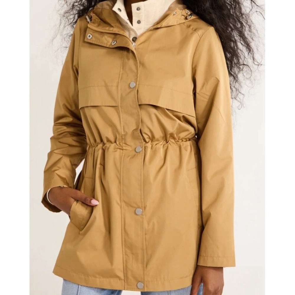 Time And True Women's Anorak Jacket For Wind And Rain, S4-6 Lightweight NWT